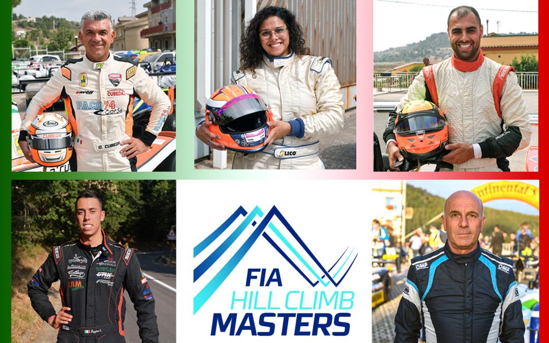 Sicilia con 5 piloti nella nazionale italiana al FIA Hill Climb Masters